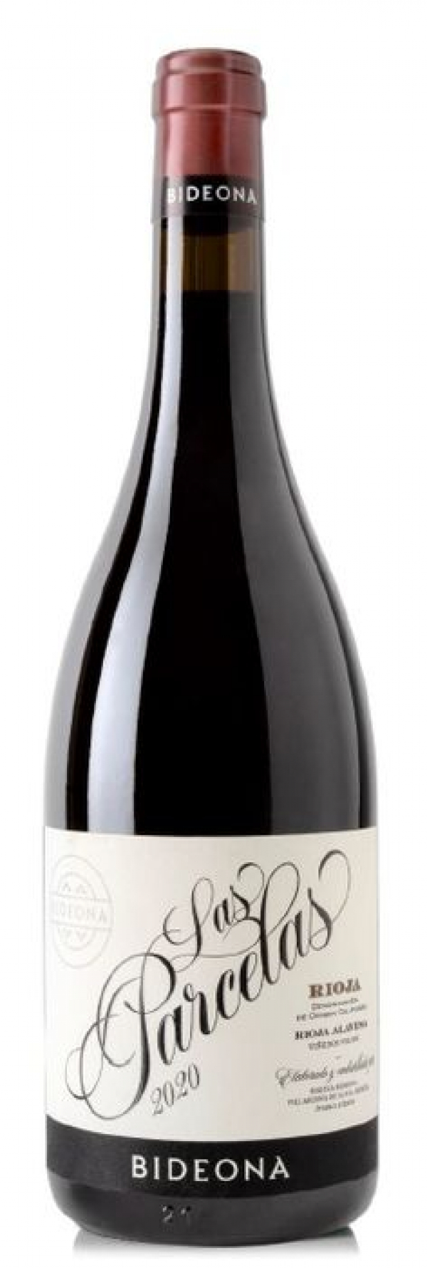 VINO BIDEONA LAS PARCELAS TINTO 0.75 L.